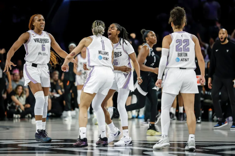 No Las Vegas, no New York, yet the WNBA Finals handle still beats 2022